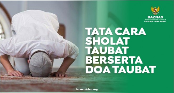 Tata Cara Sholat Taubat Beserta Doa Taubat